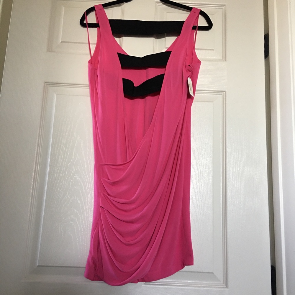 NWT Jay Godfrey Open Back Pink Event/Party Dress